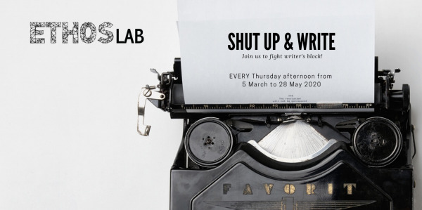 Shut Up &amp; Write starts up 5 March!!