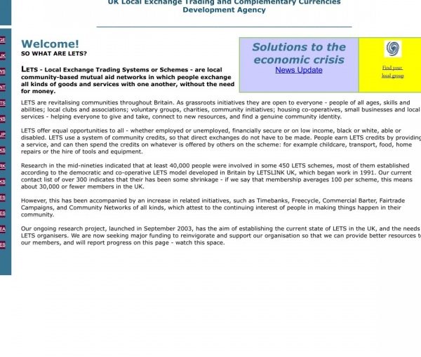 LETS (Local Exchange Trading System)